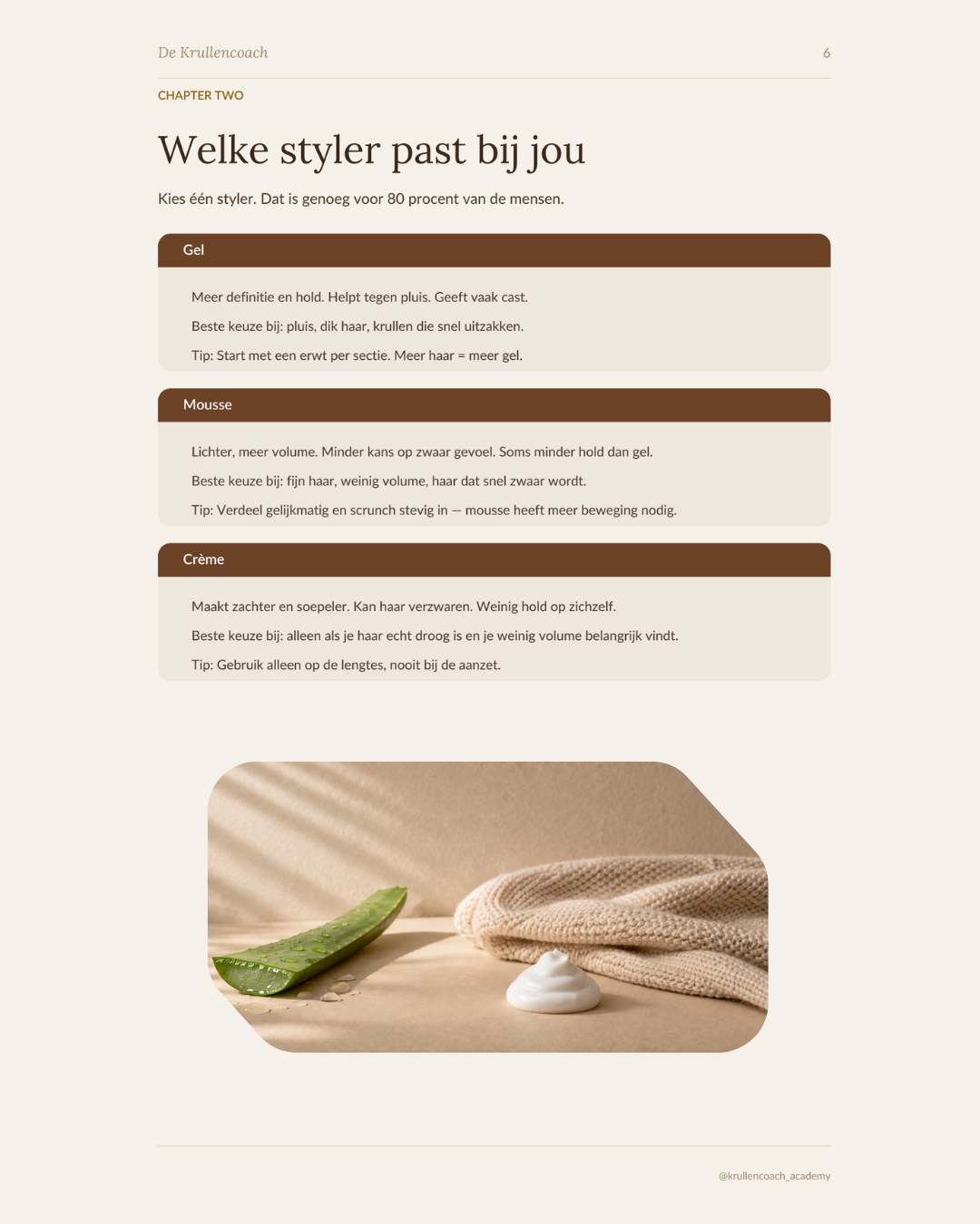 Krullen Blueprint voor Styling pagina 2